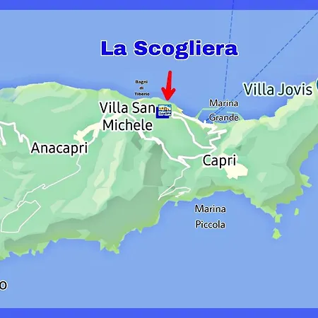 Casa vacanze La Scogliera Capri